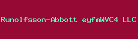 Runolfsson-Abbott eyfmWVC4 LLC Logo