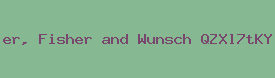 Heller, Fisher and Wunsch QZXl7tKY Ltd Logo
