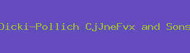 Dicki-Pollich CjJneFvx and Sons Logo